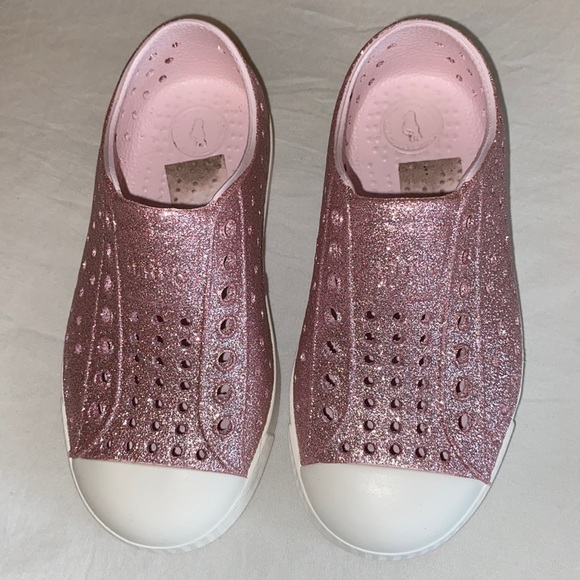 Native Other - Native Pink Sparkle Shoes Size 10